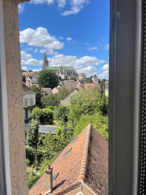 شقة Duplex Bord De L'Eure - Parking Inclus - Jolie Vue Sur La Cathedrale شارتر المظهر الخارجي الصورة