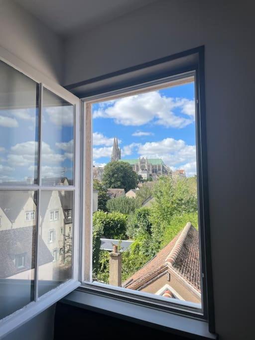 شقة Duplex Bord De L'Eure - Parking Inclus - Jolie Vue Sur La Cathedrale شارتر المظهر الخارجي الصورة